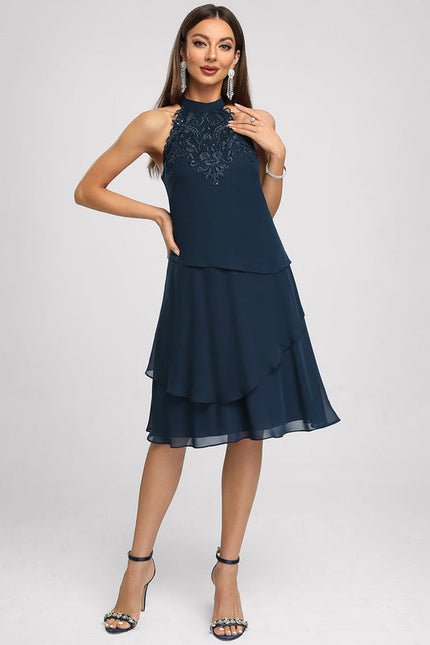 Robe Cocktail Élégante Nocturne - gallery 3