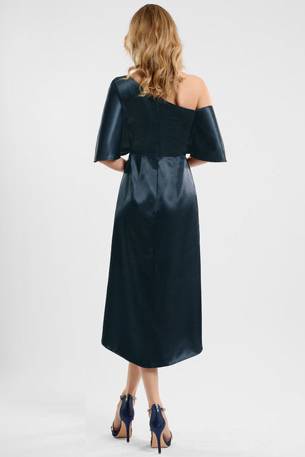 Robe Cocktail Éclat Satiné - gallery 4