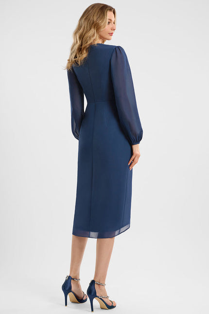 Robe Cocktail Chiffon - gallery 4