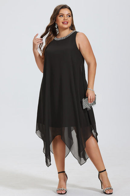 Robe Cocktail Élégance Flottante - gallery 7