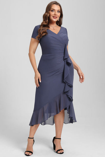 Robe Cocktail Aérienne Chic - gallery 7