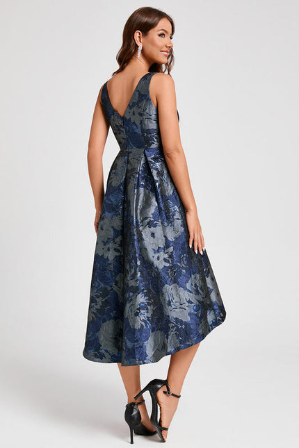 Robe Cocktail Éclat Floral - gallery 5