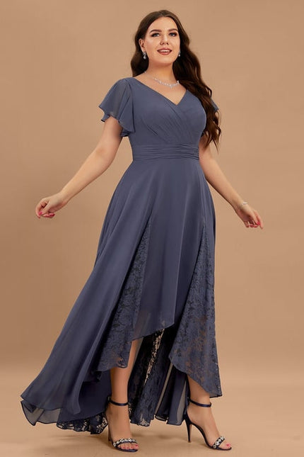 Robe Cocktail Dentelle Dos Nu - gallery 7