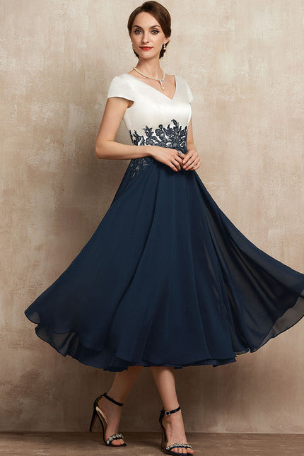 Robe Cocktail Élégance Sereine - gallery 5