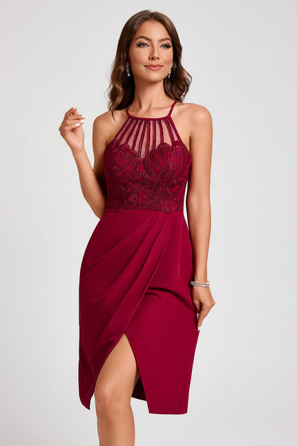 Robe Cocktail Élégance Marine - gallery 5