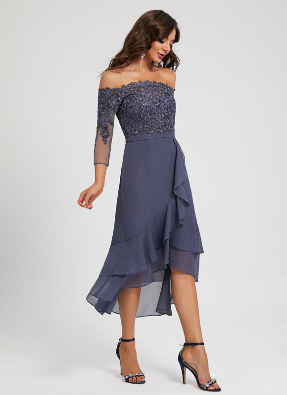 Robe Cocktail Rêve Vaporeux - gallery 2
