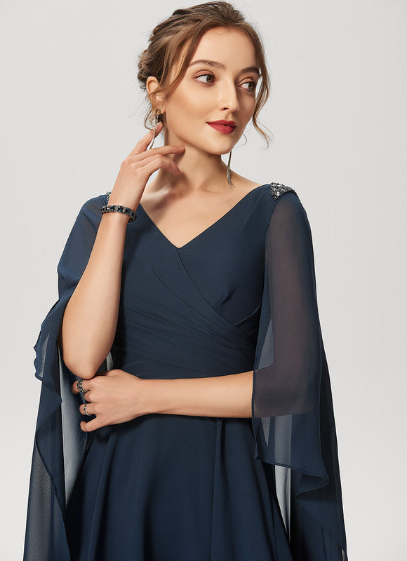 Robe Cocktail Voile De Minuit - gallery 4