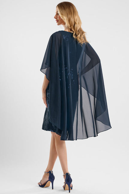 Robe Cocktail Élégance Fluide - gallery 4