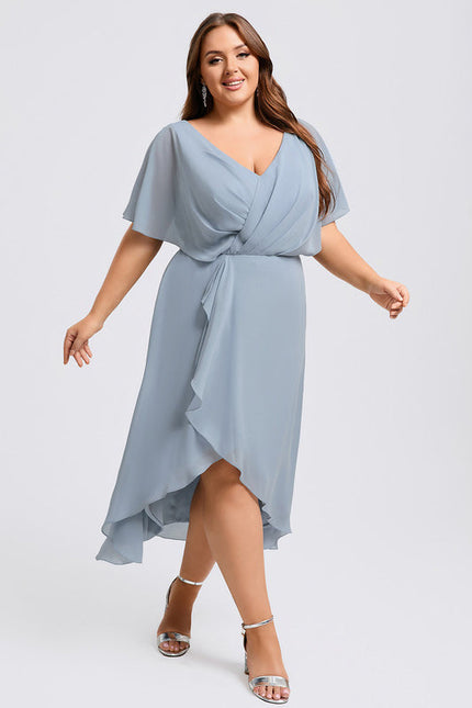 Robe Cocktail Chiffon - gallery 6