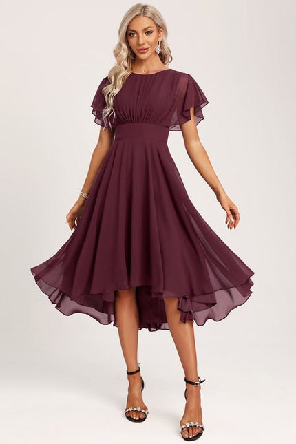 Robe Cocktail Bourgogne Fluide