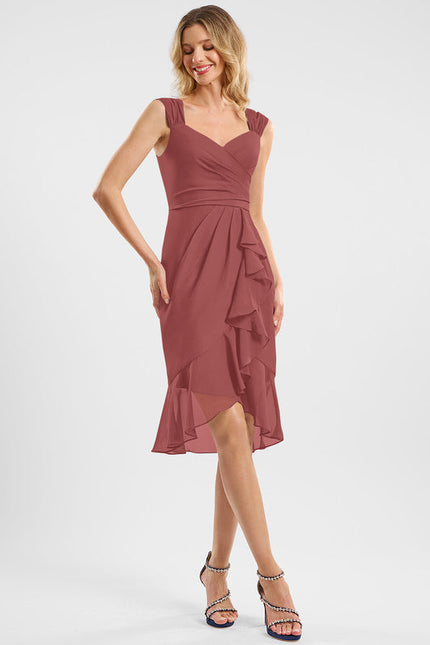 Robe Cocktail Chiffon