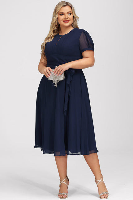 Robe Cocktail Douceur De Velours - gallery 9