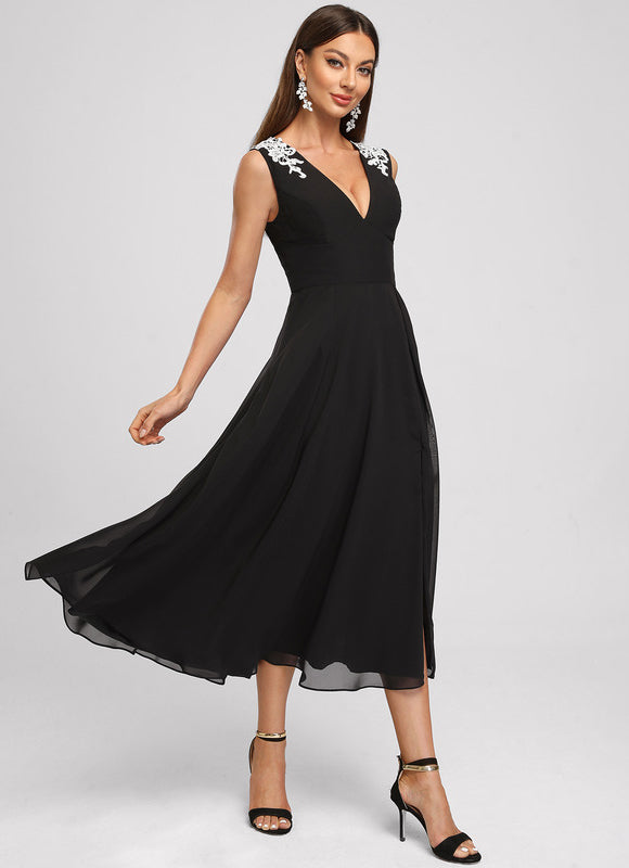 Robe Cocktail Couture Élégante - gallery 4