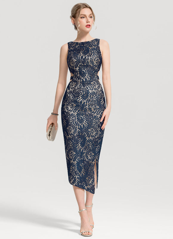 Robe Cocktail Nuit Émeraude Chic