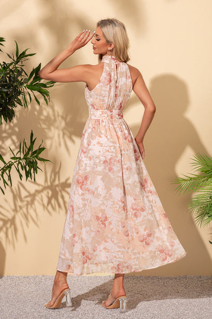 Robe Cocktail Florale Estivale - gallery 4