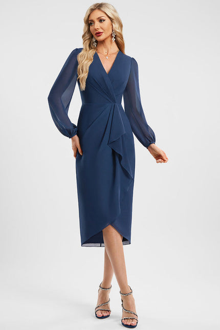 Robe Cocktail Chiffon