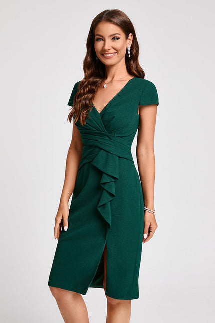 Robe De Cocktail Fourreau - gallery 4