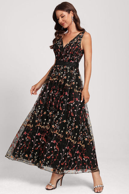 Robe Cocktail Fleur Éthérée - gallery 5