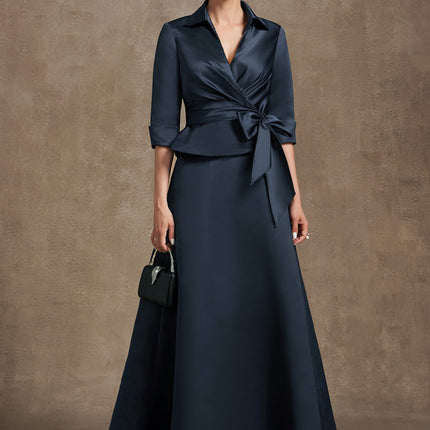 Robe Cocktail Satin Élégant