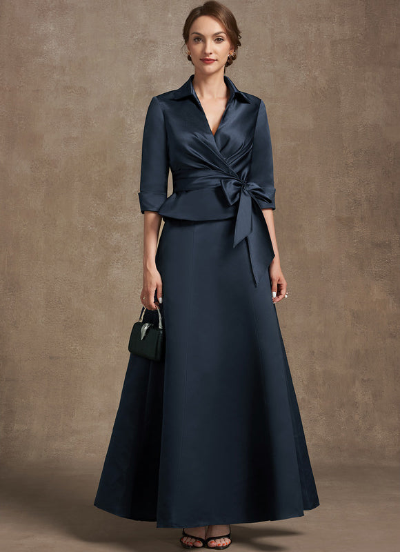 Robe Cocktail Satin Élégant