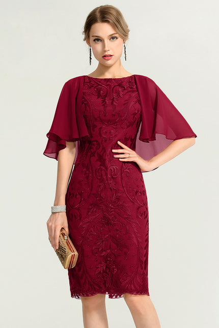 Robe Cocktail Nuit Dentelée Chic - gallery 3