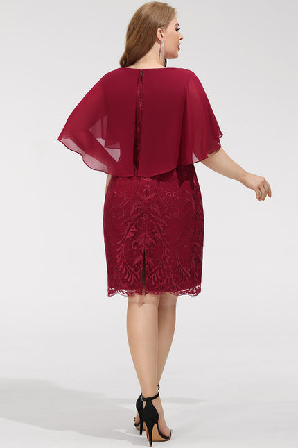 Robe Cocktail Nuit Dentelée Chic - gallery 5
