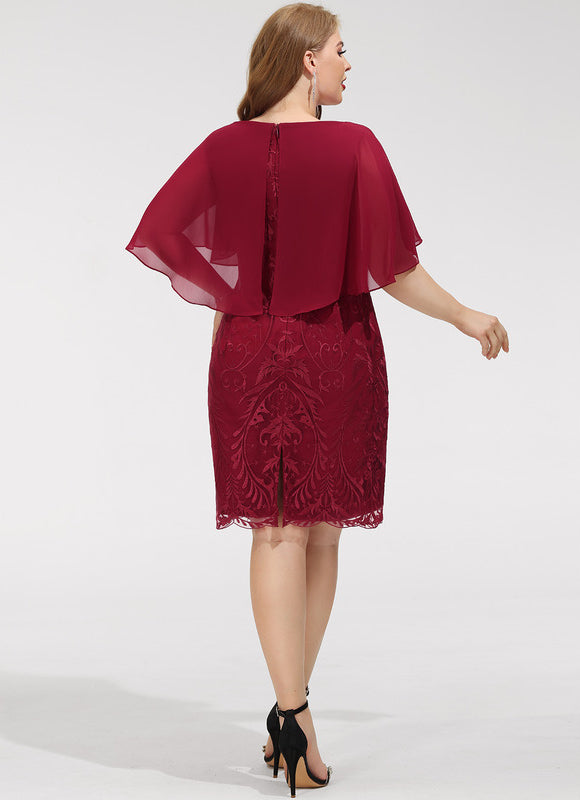 Robe Cocktail Nuit Dentelée Chic - gallery 5