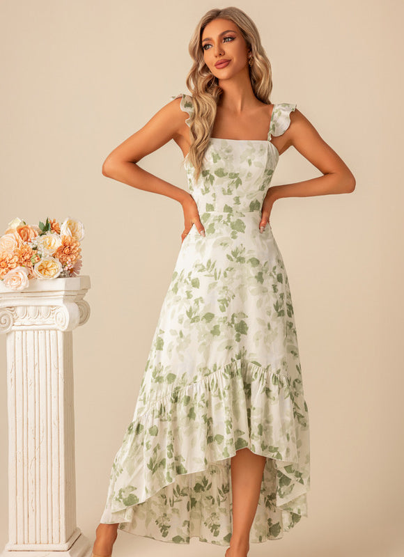 Robe Cocktail Florale Légère