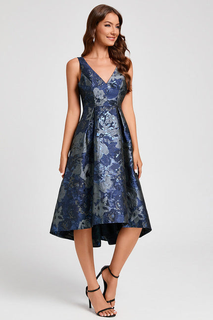 Robe Cocktail Éclat Floral - gallery 3