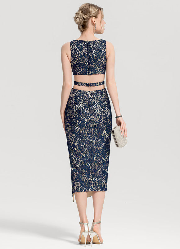 Robe Cocktail Nuit Émeraude Chic - gallery 3