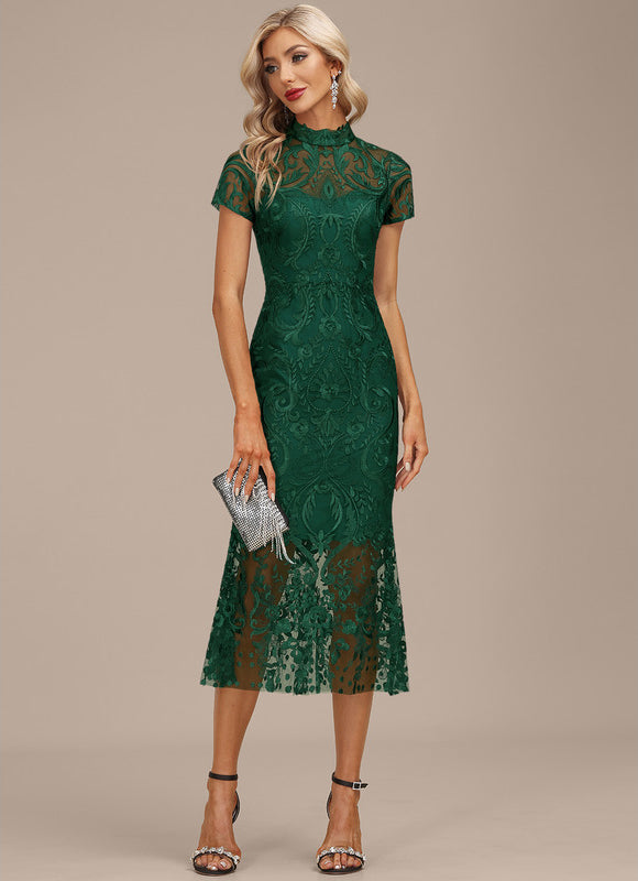 Robe Cocktail Vêtement Illusion Chic