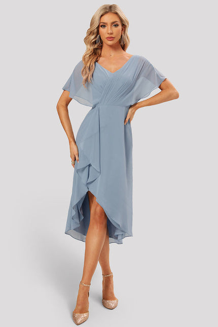Robe Cocktail Chiffon - gallery 2