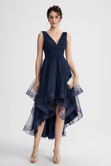 Robe Cocktail Nuit Tulle Flottant