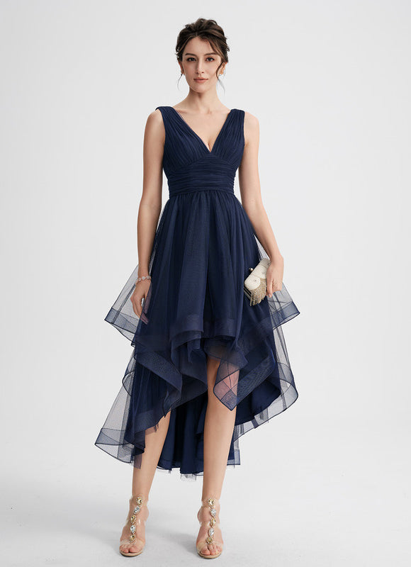 Robe Cocktail Nuit Tulle Flottant