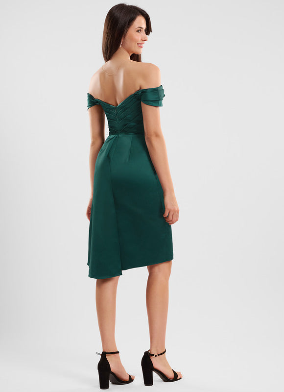 Robe Cocktail Satin Luxe - gallery 3
