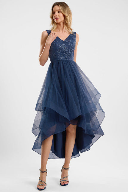 Robe Cocktail Chic Aérienne - gallery 3