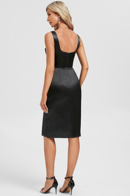 Robe Cocktail Satin - gallery 6