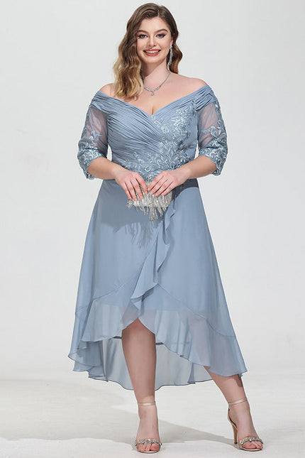 Robe Cocktail Étoilée Noire - gallery 7