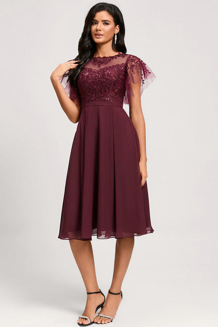 Robe Cocktail Éclat Éthéré - gallery 3