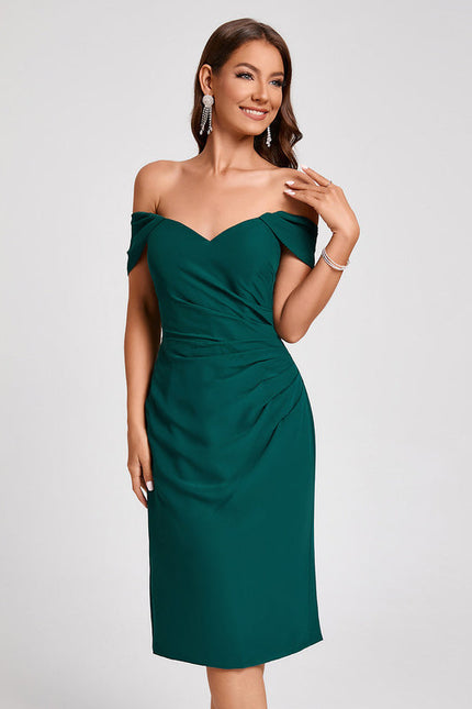 Robe Cocktail Épaule Libre - gallery 6