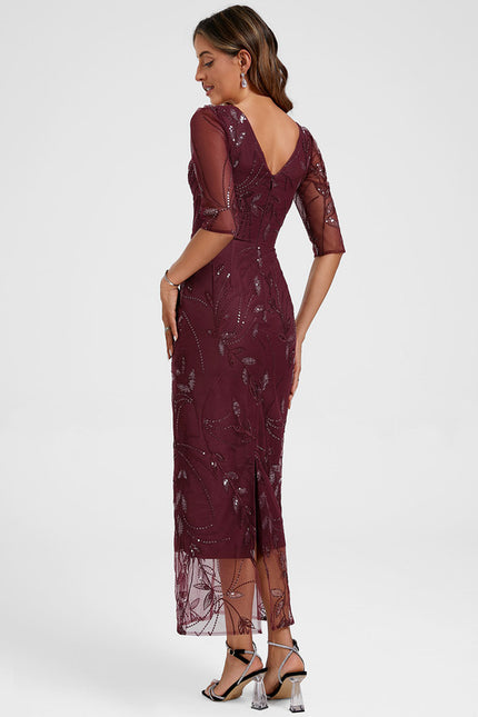Robe Cocktail Dentelle - gallery 5