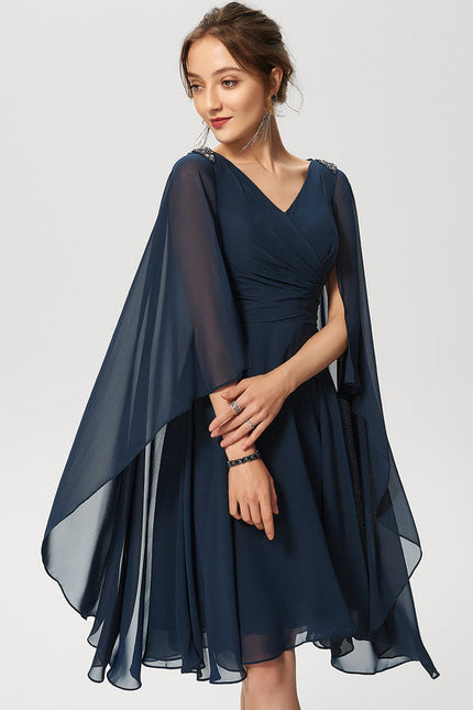 Robe Cocktail Voile De Minuit