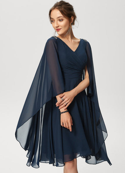 Robe Cocktail Voile De Minuit