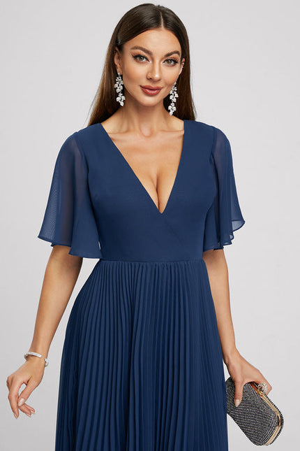 Robe De Cocktail Plissée - gallery 1