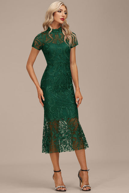 Robe Cocktail Vêtement Illusion Chic - gallery 3