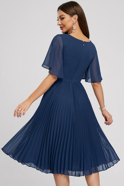 Robe De Cocktail Plissée - gallery 5