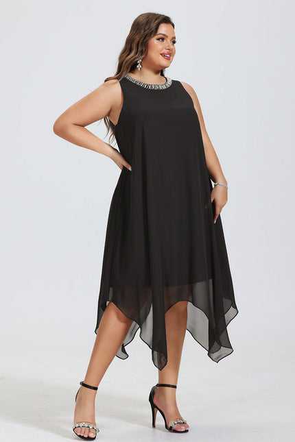 Robe Cocktail Élégance Flottante - gallery 8