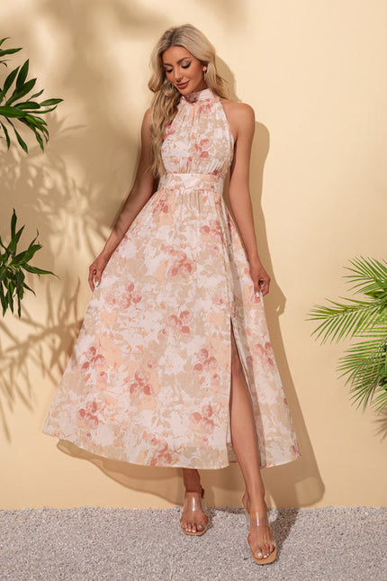 Robe Cocktail Florale Estivale - gallery 2