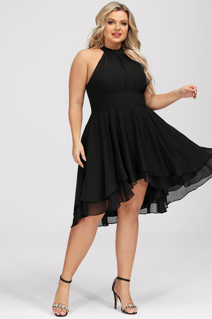 Robe Cocktail Fluide Éclatante - gallery 5