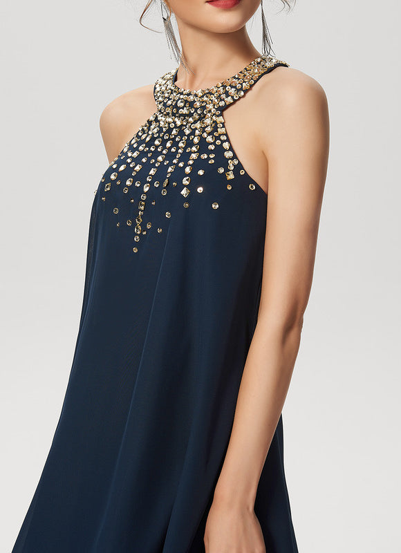 Robe Cocktail Nuit Étoilée - gallery 3